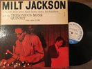 Milt Jackson Original Blue Note Jazz LP BLP 1509 Deep Groove RVG EAR MONK