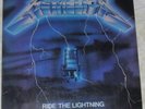 Metallica ?Ride The Lightning Lp prensa venezuela insert
