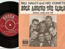 BILL HALEY AND HIS COMETS ROCK AROUND THE CLOCK EXPORT DANISH 45+PS 1968 AD 1010