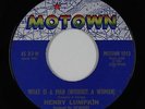 Motown Soul 45 - Henry Lumpkin - What Is A Man (Without A Woman) - Motown - mp3