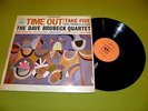 Dave Brubeck - Time Out - RARE 1964 Israel 1st Press Jazz Paul Desmond Take Five
