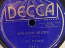 CARL MARTIN DECCA 7114 BLUES 78 RPM V+