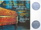 Philips Bach Complete Toccatas Harpsichord Blandine Verlet 2lp NM