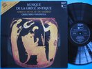 Harmonia Mundi ED1 Musique De La Grece Antique Paniagua NM