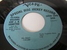 VICTORIA WILLIAMS AND J.B. LEDBETTER RARE NORTHERN SOUL VERVE WER'E SO SATISFIED