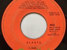 KLAATU • Knee deep in love • CANADA PROG ROCK • RARE 45 PROMO • GUATEMALA PRESS