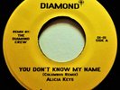 ALICIA KEYS You Dont Know My Name VINYL 45 Soul Reggae Version R&B PROMO 7