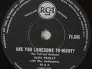 ELVIS PRESLEY-ARE YOU LONESOME TONIGHT? -78 RPM-SOUTH AFRICA-EXCELLENT CONDITION