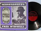 Rare Blues LP - Mississippi Fred McDowell - Delta Blues - Arhoolie # F 1021