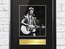 David Bowie Signed Mounted Photo Display Frame