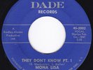 SOUL R&B FUNK: MONA LISA They Don't Know WALLOP HEAR