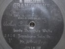 Berliner 7-Inch Record 3306 Y Love Thoughts Waltz Arthur Pryor Trombone 1898
