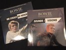 DAVID BOWIE SOUNDS & VISIONS +WE COULD BE HEROES 2 LPs Blue & Grey Ltd Vinyl Edt