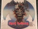 *SHAPE PICTURE DISC* IRON MAIDEN THE EVIL THAT MEN DO/PROWLER '88 LP EMI EMP 64