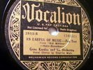 Gold Vocalion 2815 Gene Kardos Orchestra w/Bea Wain (NYC 1934) E+ beauty