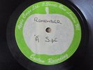 Remember by Bay City Rollers 1973 Song Writers APPLE Acetate UK 45 THE BEATLES