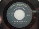 ELVIS PRESLEY - Surrender - Rare 1961 USAF Recruitment 45 - Music In The Air