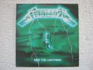 Originale Metallica Grüne Green Ride The Lightning Bernett France Vinyl SB 18026
