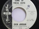 HEAR  Northern Soul Promo 45 Dick Jordan - Some Of These Days / I Want Her Back