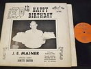 BLUEGRASS OLD TIME LP J.E. Mainer And His Mountaineers Janette Carter Blue Jay