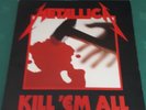 Metallica Kill 'Em All 1983 UK double vinyl LP  original MFN 7DM 45 rpm