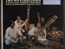 RAVI SHANKAR: Improvisations LP (Mono, blue/black label with smaller typeface)
