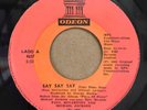 PAUL McCARTNEY MICHAEL JACKSON - Say Say Say - RARE PANAMA 45