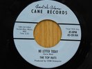 Top Hats 45 No Letter Today / Sixty Nine   Cane VG++ pop teen rock/mod surf inst