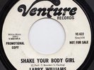 Larry WILLIAMS shake your body 45 monster LATIN SOUL northern soul MOD R&B hear?