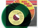 WAYLON JENNINGS Wurlitzer Prize / GREEN Wax / PROMO 45 RPM / 1977 / Chips Moman