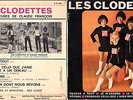 LES CLODETTES 45T PAROLES CLAUDE FRANCOIS + CF EN PHOTO AU VERSO - DISQUE FLECHE