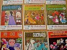 9 VTG 1960s CHILDREN HIP POCKET RECORDS SLEEVES W/ PICTURES FORD PHILCO 7 SEALED
