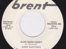 Rockabilly 45 - EDDIE QUINTEROS - Slow Down Sandy / Lindy Lou