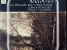 BEETHOVEN Complete Sonatas for Violin & Piano FRANCESCATTI CASADESUS 4LP Stereo