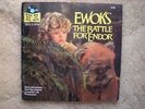 STAR WARS EWOKS THE BATTLE FOR ENDOR 24 PAGE READ-ALONG BOOK AND RECORD 470
