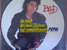 Michael Jackson picture disque Bad Pepsi French Edition rare