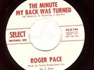 Northern Soul USA Original - Roger Pace - Minute My Back Was Turned (Demo)?Hear?
