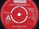 Northern Soul - Chubby Checker - You just don't know- UK rare demo label