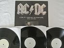 AC/DC 3 LP Testpressung Live at Coachella Festival 2015 black Vinyl Angus  AC DC
