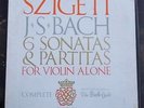 J. S. Bach: Sonatas & Partitas - Joseph Szigeti **Vanguard BG 627/9 3LP**