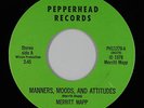 Modern Soul 45 - Merritt Mapp - Manners, Moods & Attitudes - Pepperhead VG++ mp3