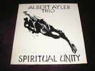 ALBERT AYLER TRIO Spiritual Unity LP ESP-DISK 1002 EX Vinyl Record