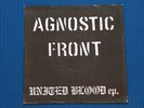 Agnostic Front ?– United Blood ep. Repress blue Vinyl lim.500 copies