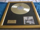 disque d'or johnny hallyday