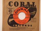 Rockabilly 45  JOHNNY BURNETTE TRIO “Eager Beaver Baby” orig CORAL ’57 NM-  HEAR