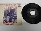 DEEP PURPLE Might Just Take Your Life MISPRINT COVER ERROR 7/45 ANGOLA EX