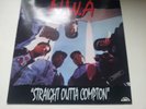 NWA STRAIGHT OUTTA COMPTON - ORIG RELEASE - N W A - LP - DR DRE ICE CUBE EX/EX