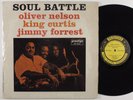 OLIVER NELSON KING CURTIS JIMMY FORREST Soul Battle PRESTIGE LP SHRINK mono