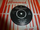 THE ROCKIN' SAINTS..CHEAT ON ME BABY. UK 1ST ISSUE BRUNSWICK 45-05843