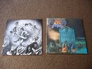DARK ANGEL 1985 We Have Arrived & 1986 Darkness Descends both NM LP METAL thrash